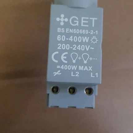 GET Push Dimmer Switch Module 240V On/Off Turn Adjust Replacement 40-400W