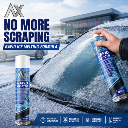 De Icer Spray Car 750ml Windscreen Frost Remover