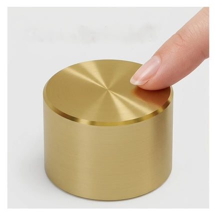Universal Dimmer Light Switch Knob Polished Brass Gold Replacement Knob