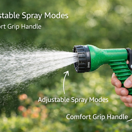 10m Mini Garden Hose Reel Set