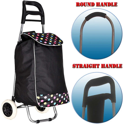 25L Folding Grocery Trolley