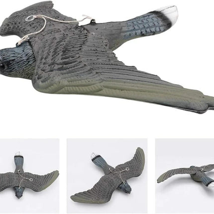 Flying Hawk Falcon Pest Repellent Deterrent Decoy Hawk Scarer Birds Cats Foxes