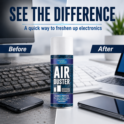 Air Duster Spray 200ml Compressed Can PC Keyboard Cleaner