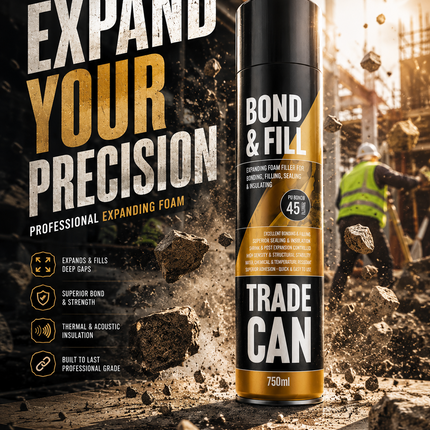 Expanding Foam Filler 750ML Gap Seal Insulation PU