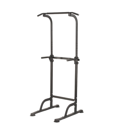 Power Tower Dip Station Pull Up Bar Adjustable Multi-Function Push up Gym Rack