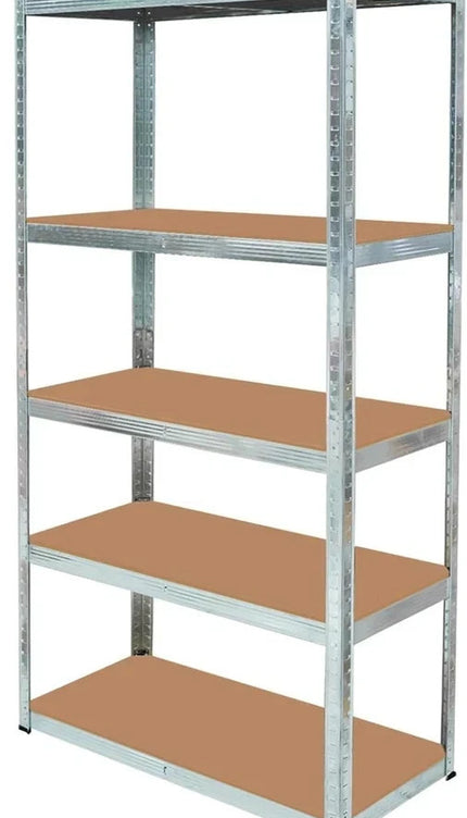 5-Tier Galvanised Storage Racks – 3 Pack