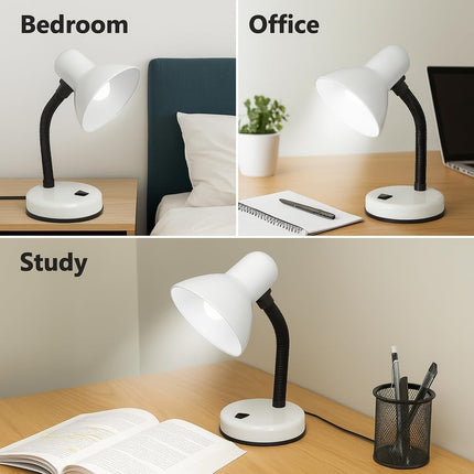 Table Lamp Flexible Neck E27 Simple Design For Study Office Work Desk Lamp 40W