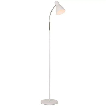 Metal Floor Lamp with Adjustable Neck & Heavy Base, Perfect for Reading & Office