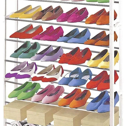 10 Tier Shoe Rack Organizer for 30 Pairs