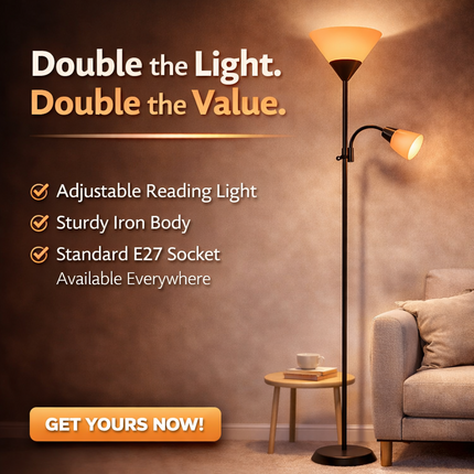 Adjustable Floor lamp For Living Room Bedside With Reading Modern Light Lamps