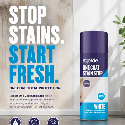 Stain Stop Spray 400ML White Damp Mould Blocker