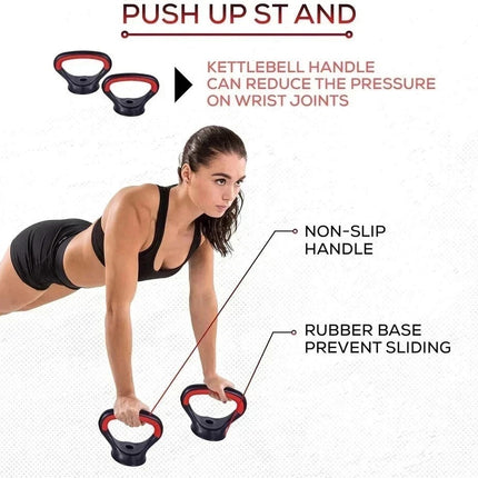 Adjustable Dumbbell & Barbell Set-Red