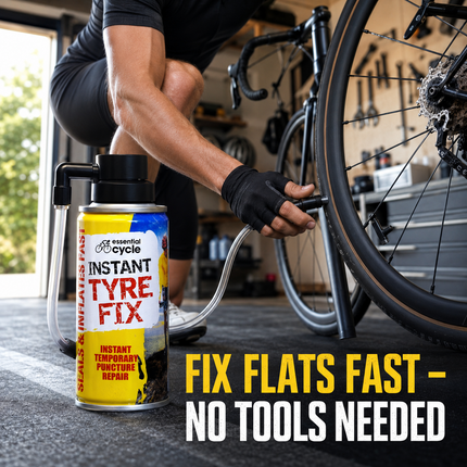 Instant Tyre Fix Spray 200ml Bike Car Puncture Repair Kit