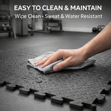 EVA Foam Gym Floor Mats Interlocking Tiles Soft Yoga Kids Play Hot Tub Spa Pads