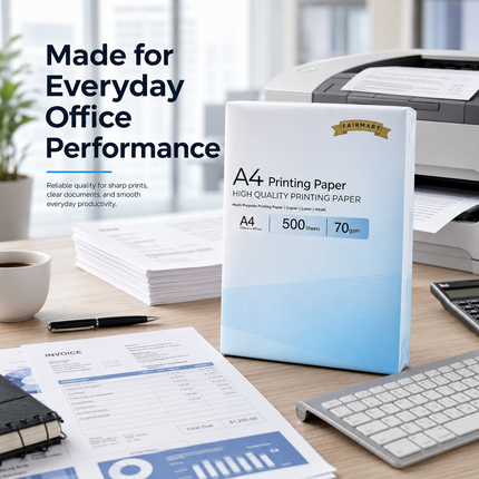 A4 Printer Paper 70gsm 80gsm Home Office Inkjet Laser Printer Copiers Reams