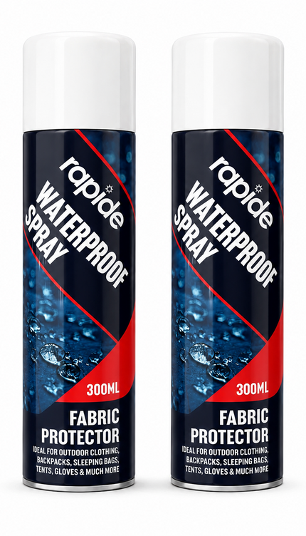 2x Waterproof Spray Fabric Protector Tent Shoes Clothing Treatment Renew 300ml