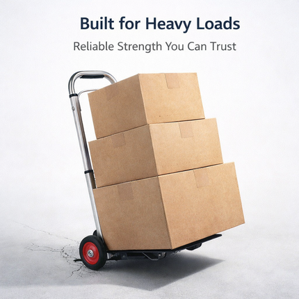Hand Trolley Folding Sack Truck Lightweight Steel Platform Aluminium Cart 90KG