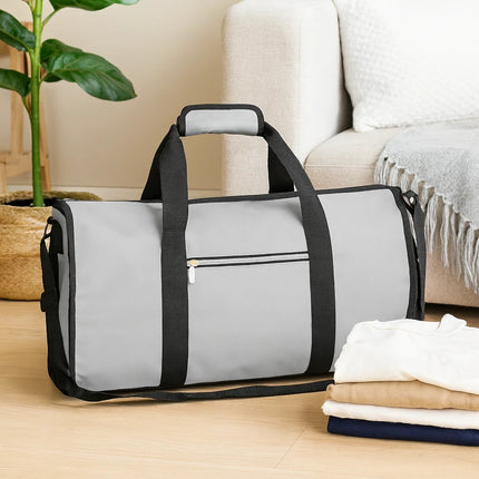 Large Duffel Bag Suit Garment Carrier Foldable Storage Weekender Travel Luggage