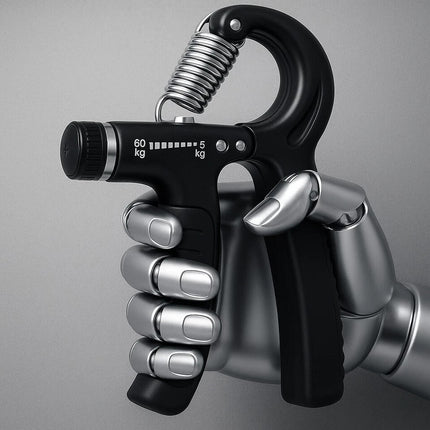 5PC Adjustable Hand Grip Strengthener 5-60kg Wrist Forearm Finger Trainer Set