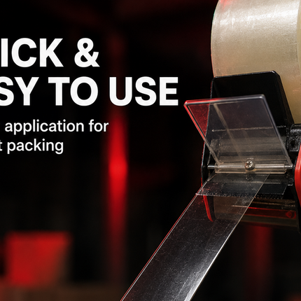 Parcel Tape 48mm X 66m Strong Heavy Duty for Secure Box Packing 12-Rolls Clear