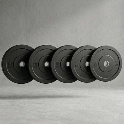 Rubber Weight Plates Dead Lifting Gym Fitness Dumbbell Barbell Olympic Discs