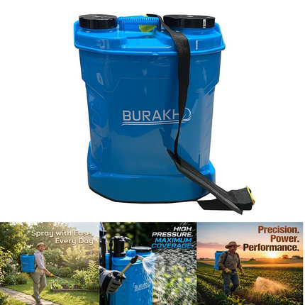 20L Knapsack Sprayer Backpack High Pressure Manual Garden Weed Killer Sprayer