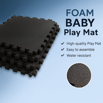 EVA Interlocking Foam Floor Mats 60x60cm for Gym & Exercise