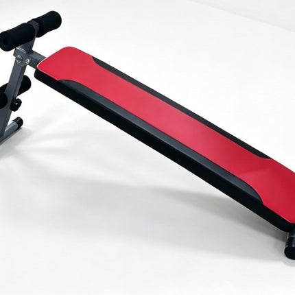 Sit Up Bench With Reverse Crunch Handle Core Workout Gym Adjustable Weight Bench