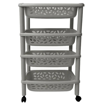 3/4 Tier Grocery Storage Trolley