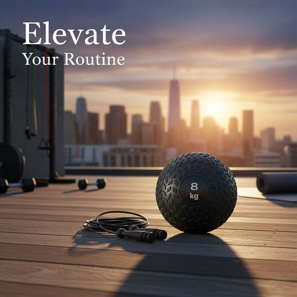 Core Balance Slam Ball Strength Gym Workout No Bounce Weighted Medicine Ball 8KG