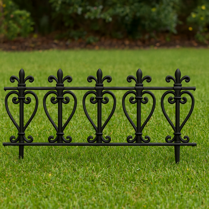 10PCS Lawn Border Fence Panels