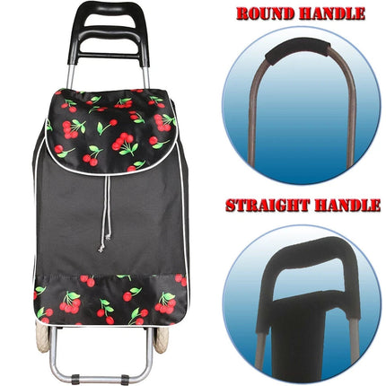 25L Folding Grocery Trolley