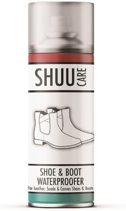 300ml SHUU Shoe & Boot Care Sprays Waterproofing & Deep Clean for Leather  Suede
