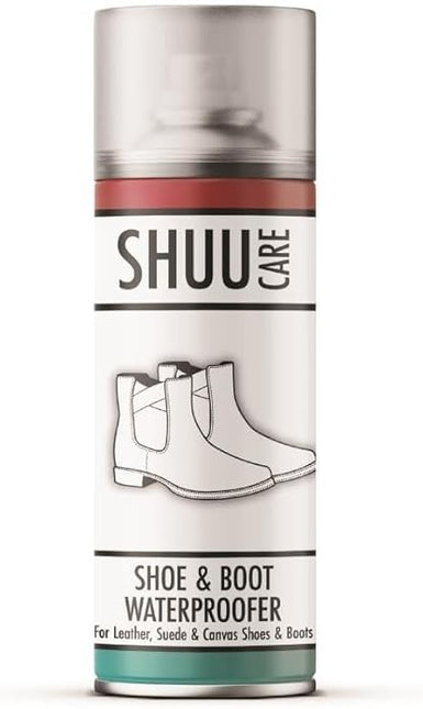300ml SHUU Shoe & Boot Care Sprays Waterproofing & Deep Clean for Leather  Suede