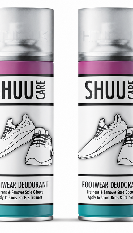 2x Shoe Boot Deodorant Spray Odour Remover Footwear Freshener Neutraliser 250ml