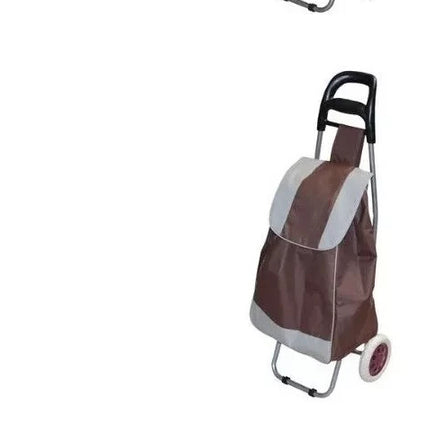 Folding Shopping Trolley with Waterproof Bag