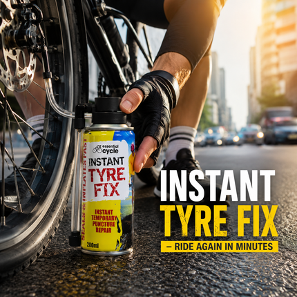 Instant Tyre Fix Spray 200ml Bike Car Puncture Repair Kit