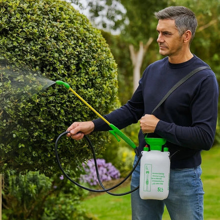 5L/8L Garden Pump Pressure Sprayer Bottle Water Spray for Plants & Weed Control