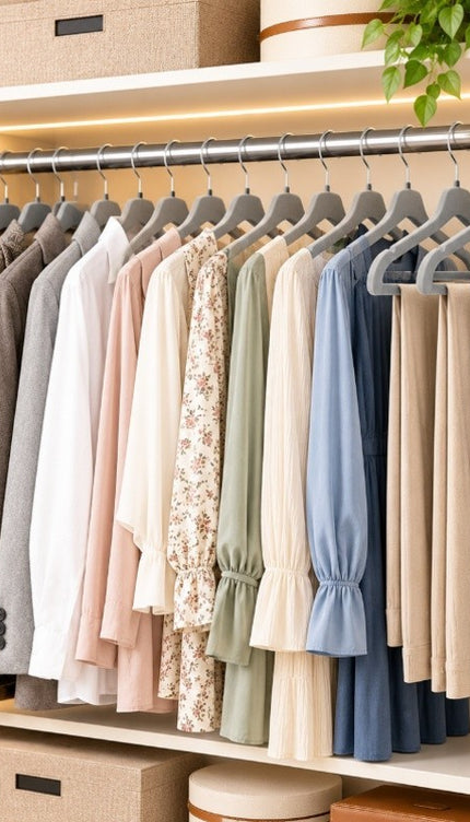 20 Pack Velvet Hangers Grey Non Slip Flocked Coat Clothes Wardrobe Space Saving