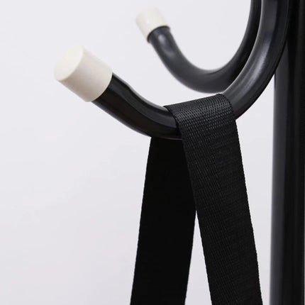 12-Hook Metal Coat Rack Stand Tree for Hats, Clothes, Umbrellas & Accessories