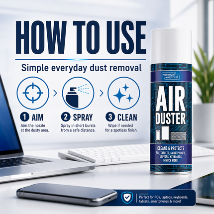 Air Duster Spray 200ml Compressed Can PC Keyboard Cleaner