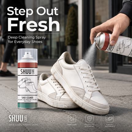 Shoe Cleaner Spray 250ml For Leather Suede Nubuck Trainer