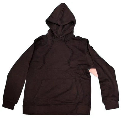 M/W Hoodies Pullover Hooded Fleece Sweatshirt Top Jacket Plain Coat Warm Jumper