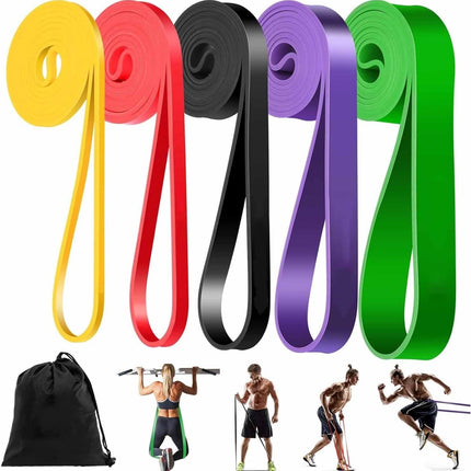 5-Level Pull-Up Resistance Bands Set