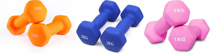 Neoprene Dumbbell Set Pair