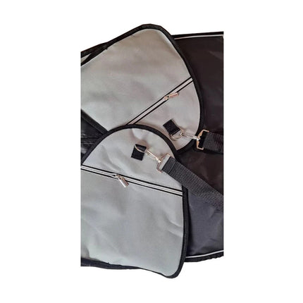 45L Duffel Bag Travel Holdall Large Foldable Suit Garment Carrier Bag + Strap
