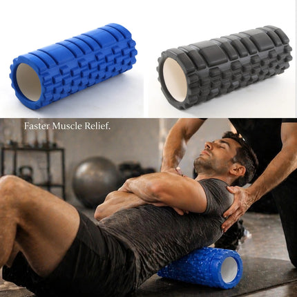 Foam Fitness Roller Adults Deep Tissue Massage Grid Muscle Trigger Point Muscles