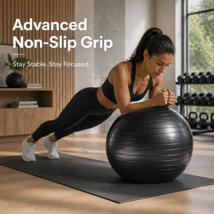 Yoga Ball With Pump Anti Burst For Pregnancy Pilates Core Pilates Physiotherapy