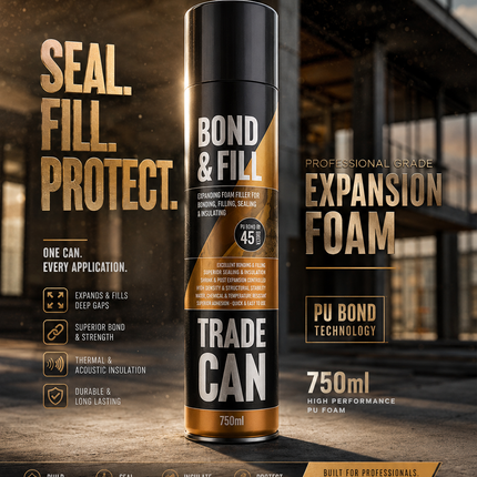 Expanding Foam Filler 750ML Gap Seal Insulation PU