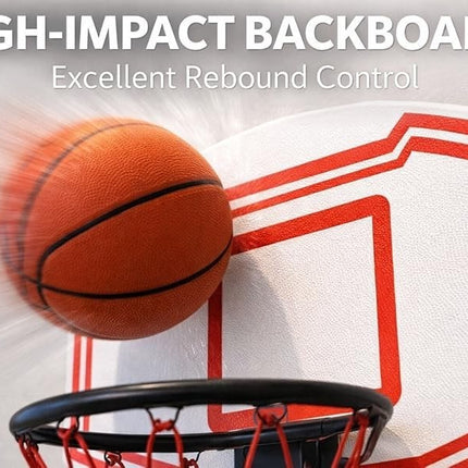 Large Basketball Hoop Wall Mounted Indoor Outdoor Basketball Games